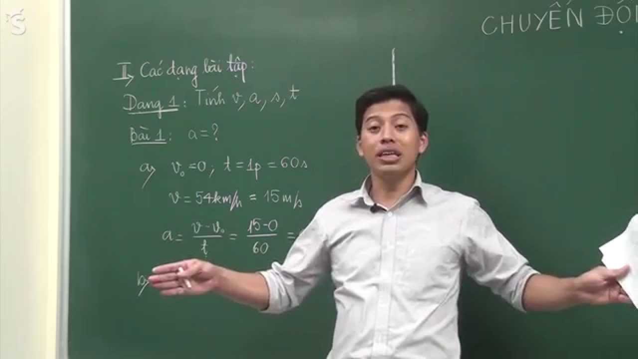 Chuyển động thẳng biến đổi đều – Vật lý 10 – Thầy Phạm Quốc Toản