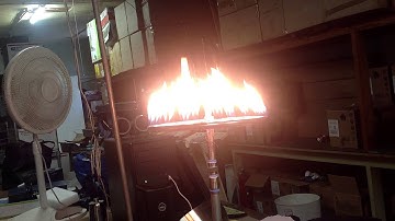 EasyFirePits.com new stainless small air mixer with our 12" ring burner