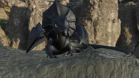 Black Dragon 3D Animation