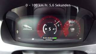 2016 Jaguar F-Pace S: Exhaust Sound / Acceleration 0 - 200+ kph / 0 - 125+ mph