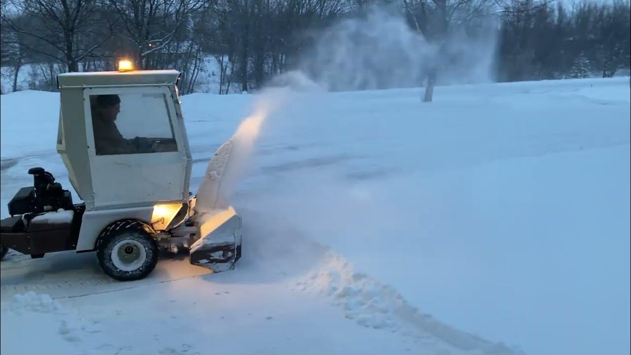 snow blower attachment YouTube