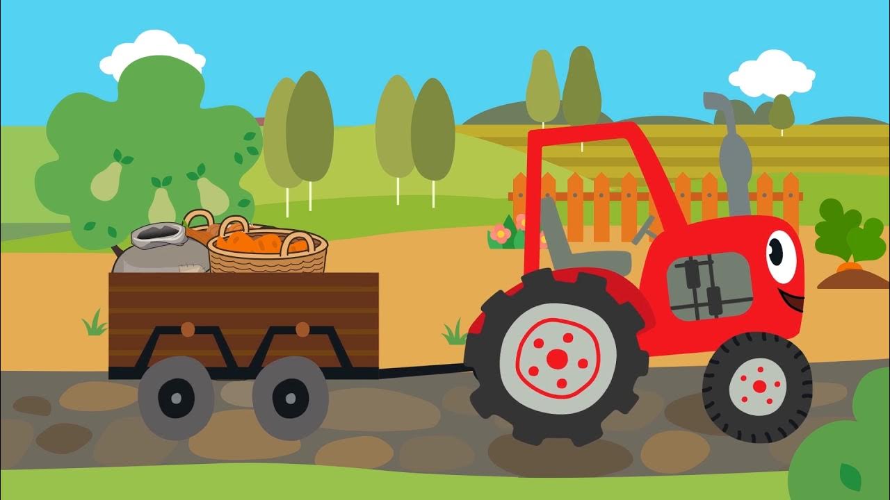 Детский трактор песенки для малышей. Трактор Гоша трактор. Трактор Гоша овощи. Гоша трактор Гоша.