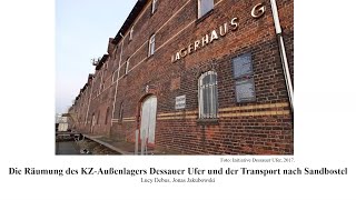 Vortrag: Die Räumung des KZ-Außenlagers Dessauer Ufer und der Transport nach Sandbostel