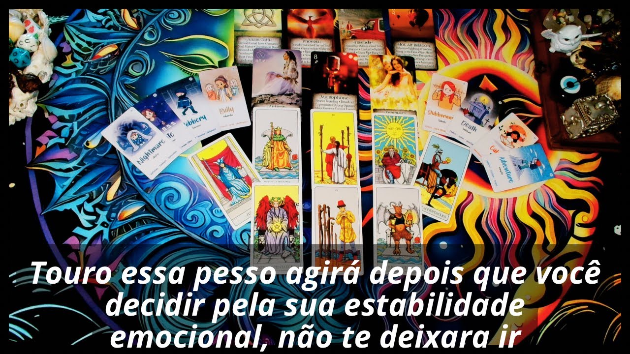 Touro essa pesso agirá depois que você decidir pela sua estabilidade emocional, não te deixara ir