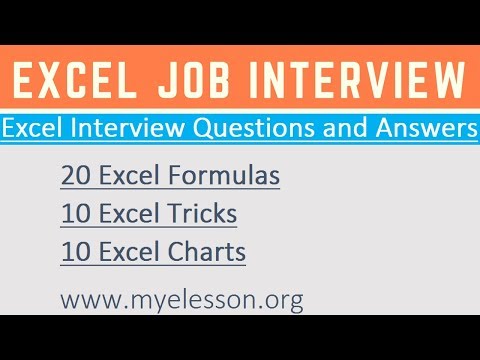 4 Simple Techniques For Excel Test For Interview