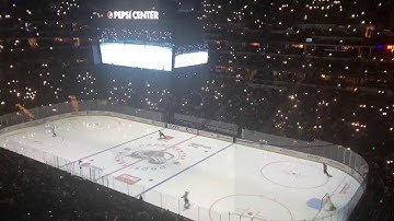 Colorado Avalanche 3rd Period Introduction vs Blue Jackets