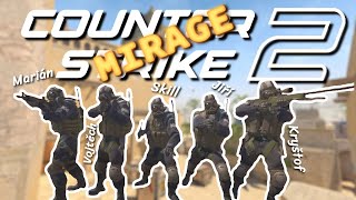 Counter Strike 2 a 5 špicostřelců na miráži