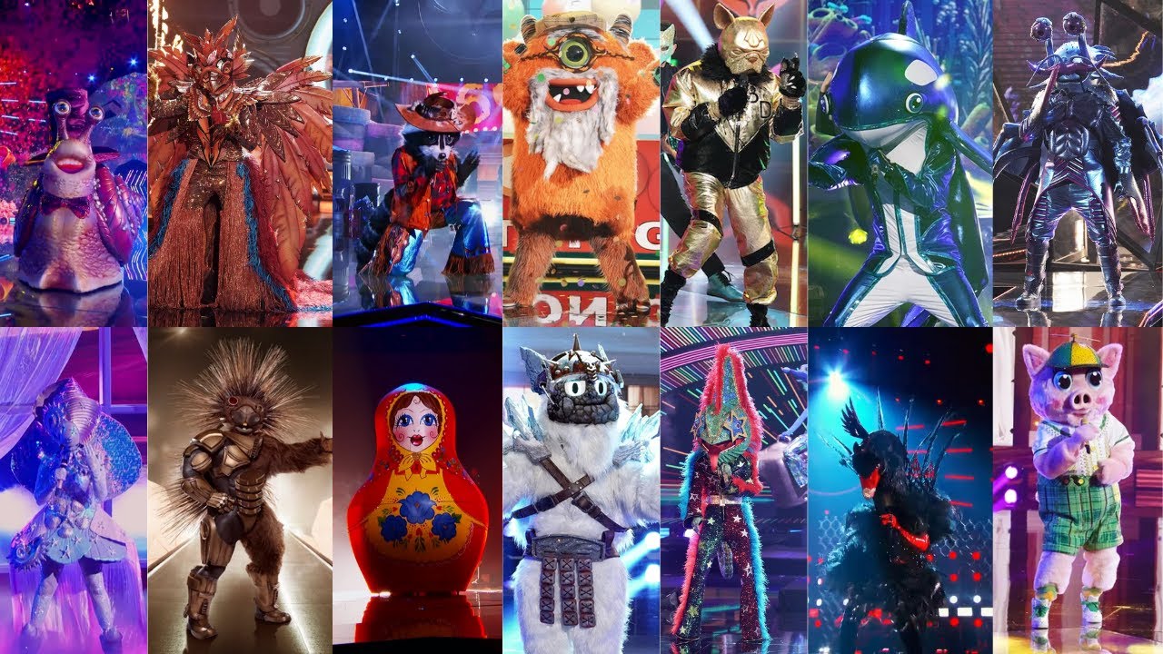 All MS5 Masked Singer Reveals! (Season 5) | The Masked Singer Season 5 ...