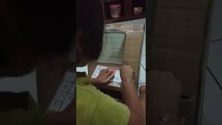 Atm kardus mainan kreatif