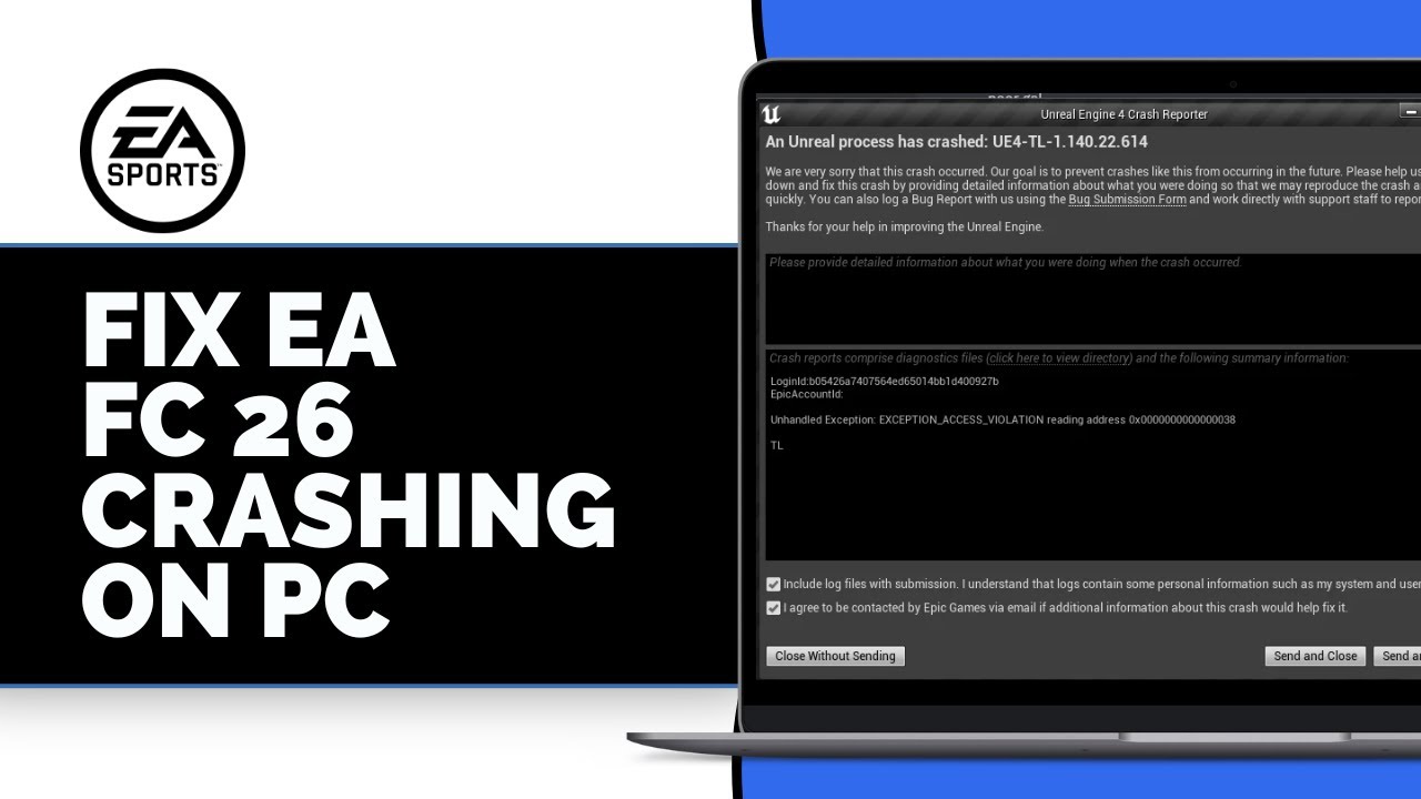 How to Fix EA FC 26 CRASHING ON PC (2025) - YouTube