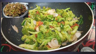 Broccoli Manchurian in Indian style/இந்திய ஸ்டைலில் புரோகோலி மஞ்சுரியன்/in tamil/Cookee Cookee/2021.