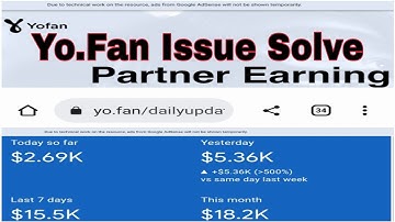 Yo.Fan Technical Issue Solve: Ads From Google AdSense Will Not Be Shown Temporarily