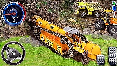 Tunnel Boring Machine Operator Simulator - Road Construction 3D - Android Gameplay