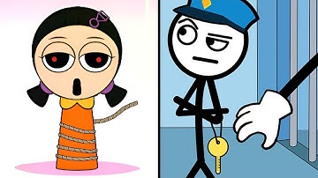 Thief Puzzle VS Spranky Run: Horror Game — Satisfying ASMR Gameplay ALL Levels, Android & iOS - 2025