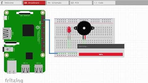 Raspberry Pi Tutorial: How to use Buzzer (Piezo Speaker) with LED