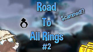 Road To All Rings #2 (Scammed!?) | Growtopia