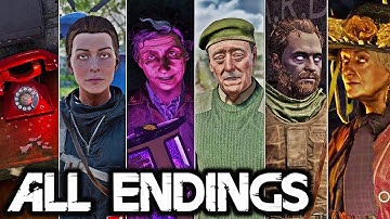 Atomfall - ALL 6 ENDINGS  (Good Ending, Bad Ending, Secret Ending) 2025