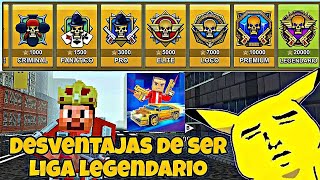 Desventajas De Ser Legendario En Block City Wars