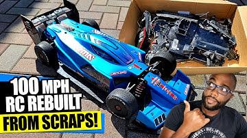 Rebuilt Totalled 100MPH Arrma Limitless Speed Basher