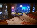 ☕ STUDY WITH ME | tokyo city views | pomodoro timer | chill lofi (ft @studywithbento  勉強 ライブ)