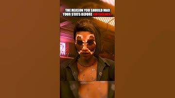 When your stats change the cutscene #shorts #cyberpunk