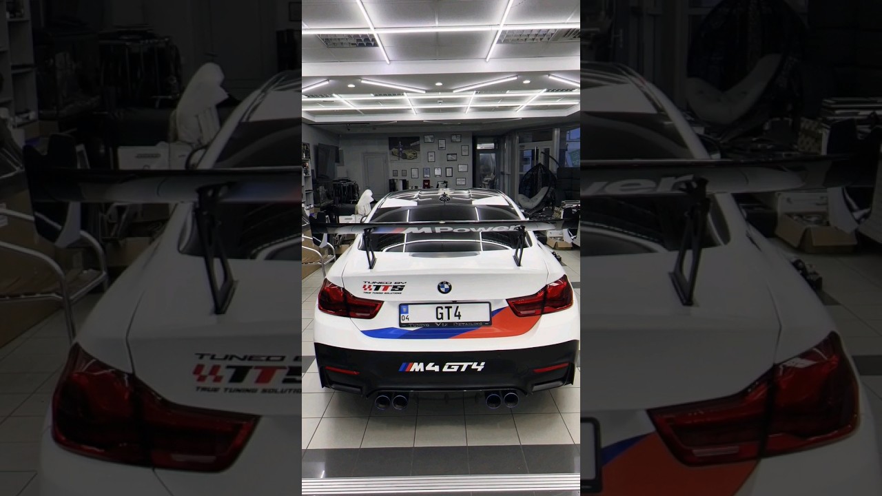BMW M4 GT4 by v12_tuning &tts_ukraine&whitebit_ua - YouTube