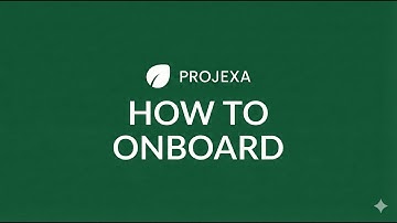 How to Onboard on Projexa AI | Step-by-Step User Registration & Setup