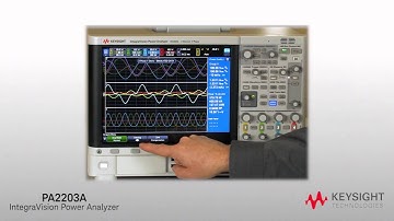 IntegraVision Power Analyzer 4 Channel PA2203A, Measure Up to 3 Phases