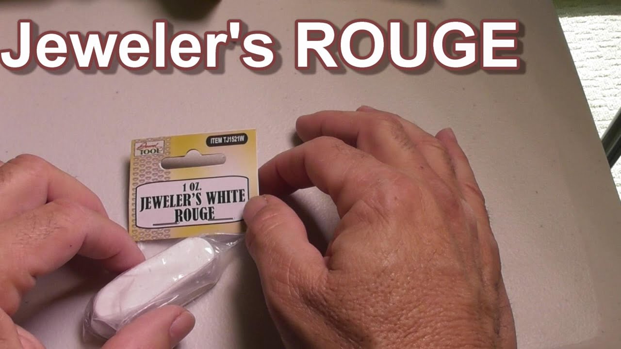 Jeweler's Rouge by Drixet White Polishing Buffing Compound REVIEW 