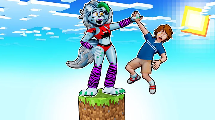 Roxanne Wolf and Gregory Play ONE BLOCK SKYBLOCK i...