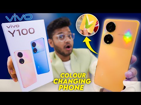VIVO Y 100 5G Unboxing & Review * Glass Color Changing Smartphone*