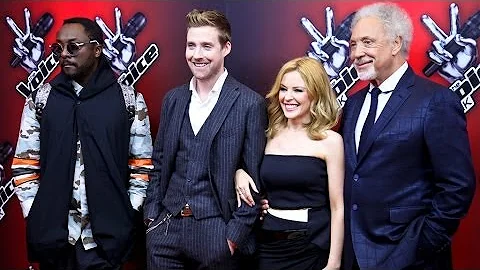 Backstage at the Series 3 Press Launch - The Voice UK 2014 - BBC