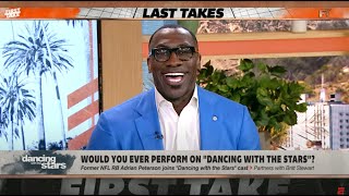Shannon Sharpe says NO to Dancing with the Stars but YES to Naked and Afraid 😂 | First Take