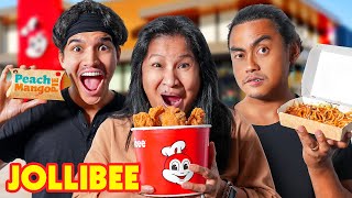 Filipino Mom Eats The Entire Jollibee Menu