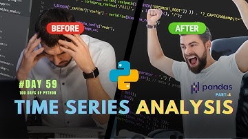 Time Series Analysis with Pandas | 100 Days of Python: Day 59