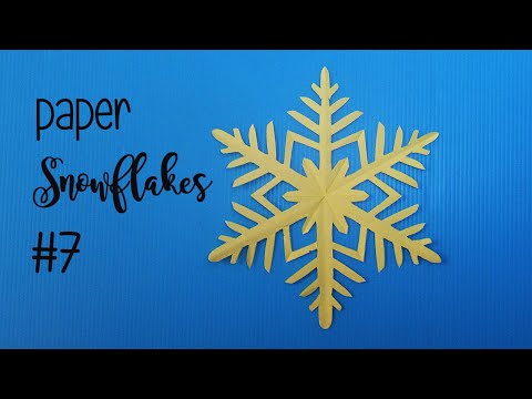 วีดีโอ: เราตัดเกล็ดหิมะที่สวยงามจากกระดาษด้วยมือของเราเอง