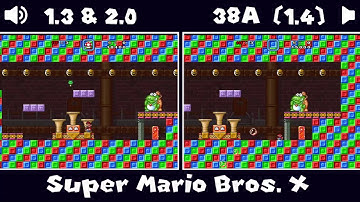Super Mario Bros. X (SMBX) - 1.3 & 2.0 VS 38A (1.4) Bosses