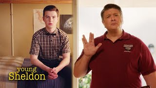 Sheldon Grieves His Father’s Death | Young Sheldon