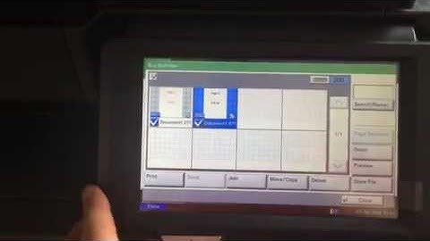 Joining and Releasing Print Jobs from Kyocera Custom Document Box