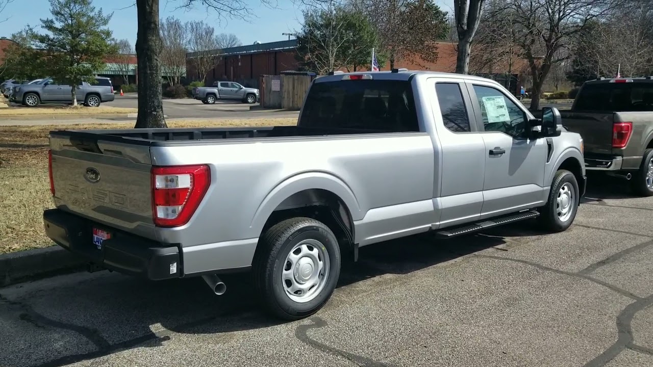 2021 Ford F-150 XL Super Cab Long Bed - YouTube