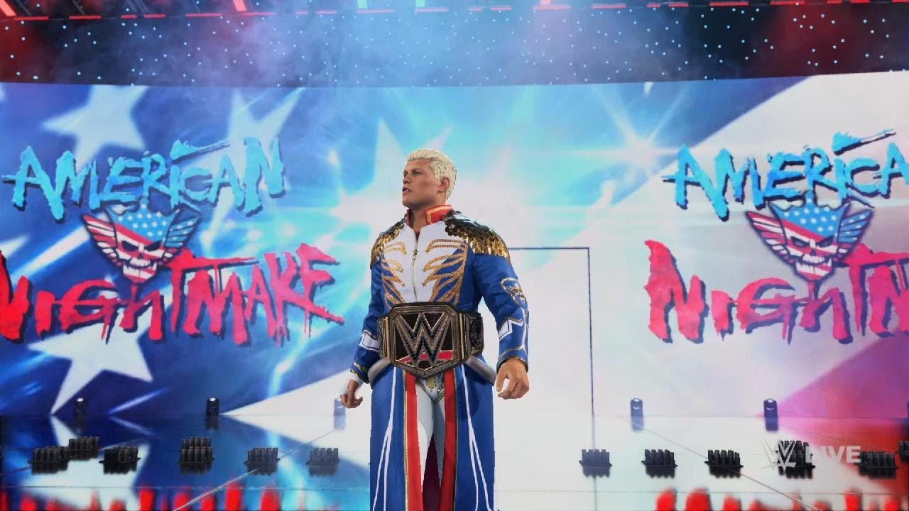 WWE 2K25 - Solo Sikoa vs Cody Rhodes - Steel Cage Match - Undisputed WWE Championship - PS5 Gameplay