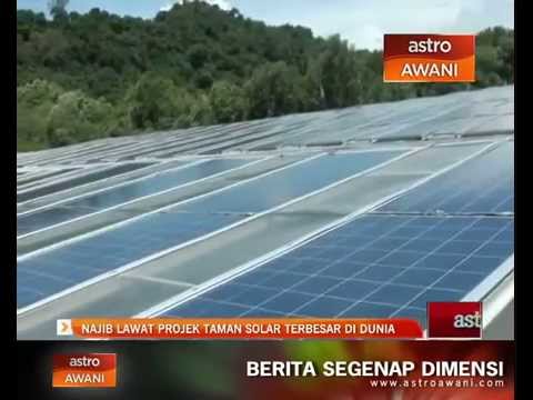 bendungan terbesar di dunia dibuka Najib lawat projek taman solar terbesar di dunia YouTube bendungan terbesar di dunia dibuka Najib lawat projek taman solar terbesar di dunia YouTube