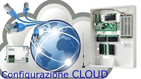 configurazione CLOUD per centrali Smartliving