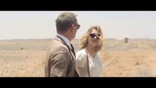 Spectre 2015- Morocco scene- Bond in Brown Brunello Cucinelli