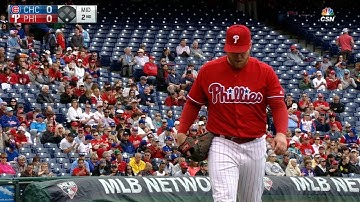 CHC@PHI: Oberholtzer tosses four innings of relief
