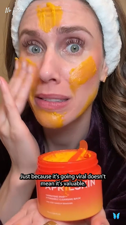 Testing Out The VIRAL Aprilskin Carrot Cleansing Balm… Is It Worth It?! #skincare #esthetician