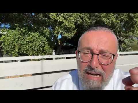 Rav Itshak Cohen : " ET SI TOUT ÉTAIT POUR LE BIEN ?? "