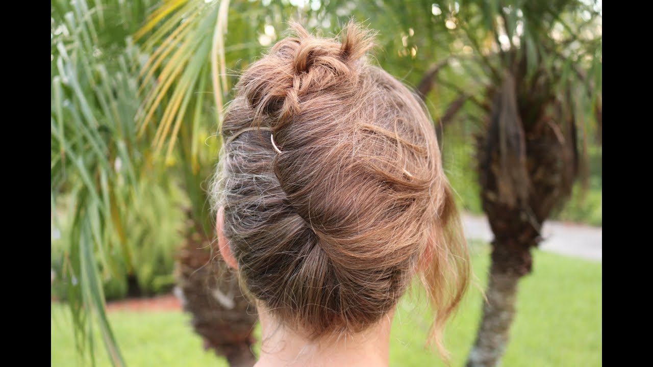 How to Use a Large U Shaped Hairpin for Elegant yet Easy Updos! - Beautiful  Life