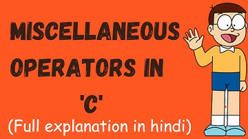 miscellaneous operators in C #code #c#operators