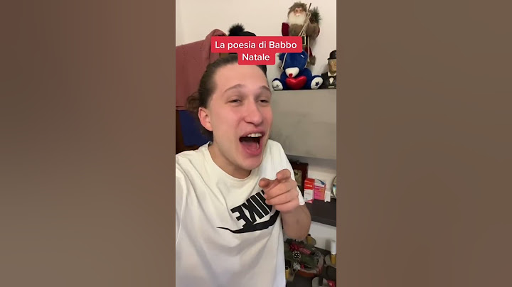 La poesia di babbo natale…
